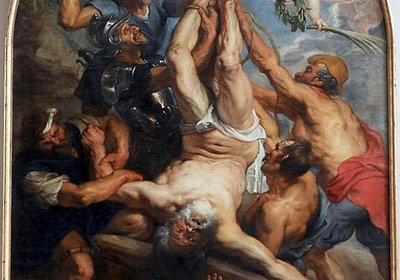 St-Peter-crucifixion