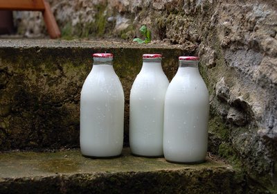 milk-glass-bottles