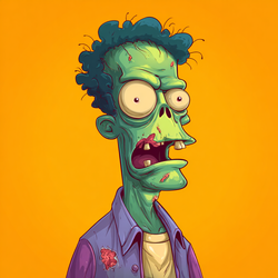 goofy zombie