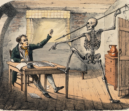 writer and death